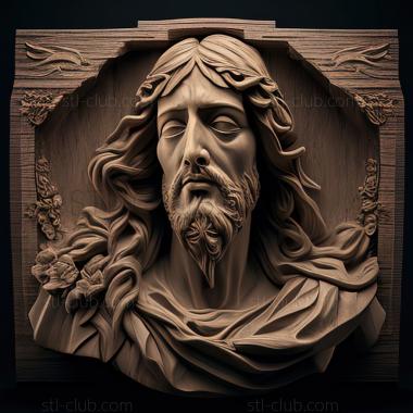 3D model st jesus (STL)